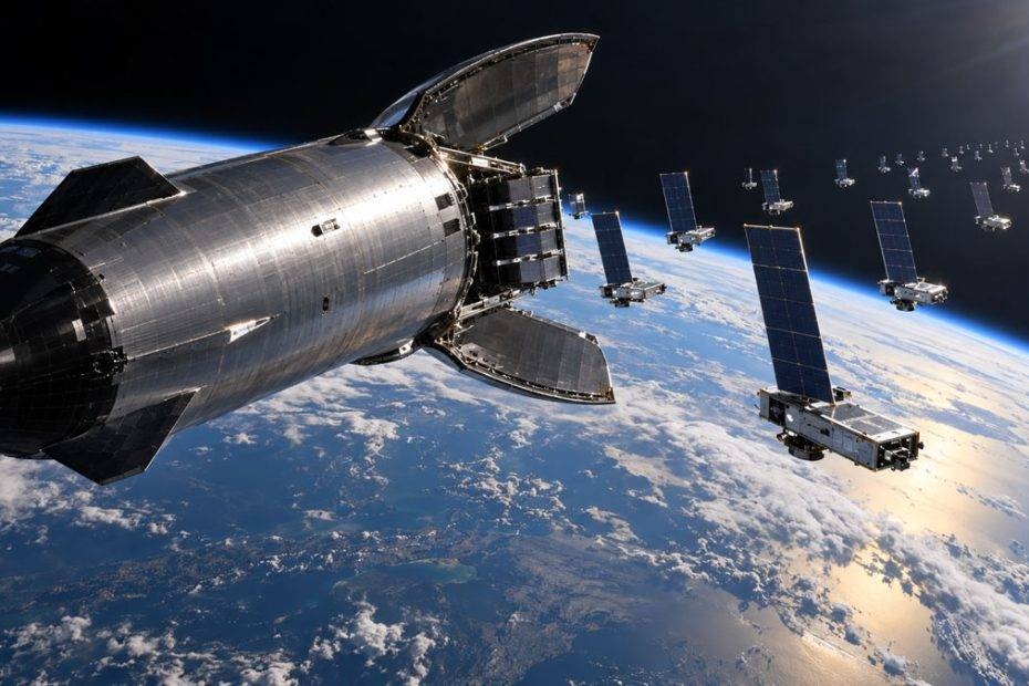 Starship de SpaceX en órbita